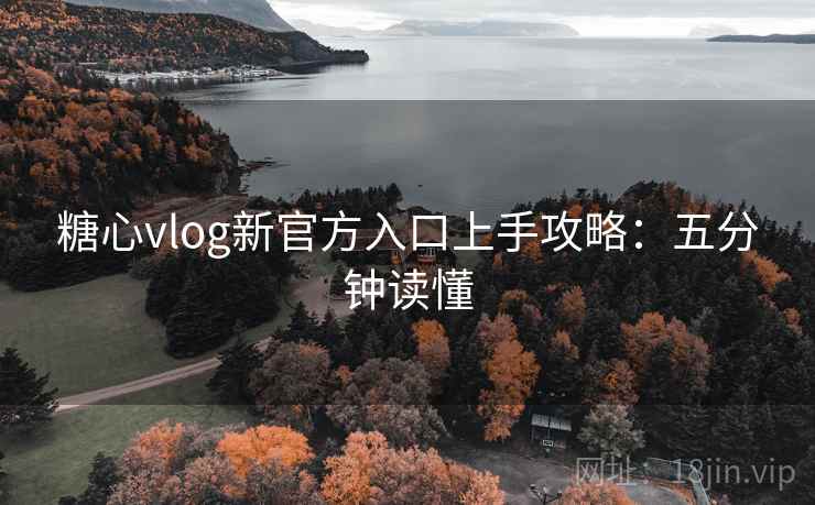 糖心vlog新官方入口上手攻略：五分钟读懂